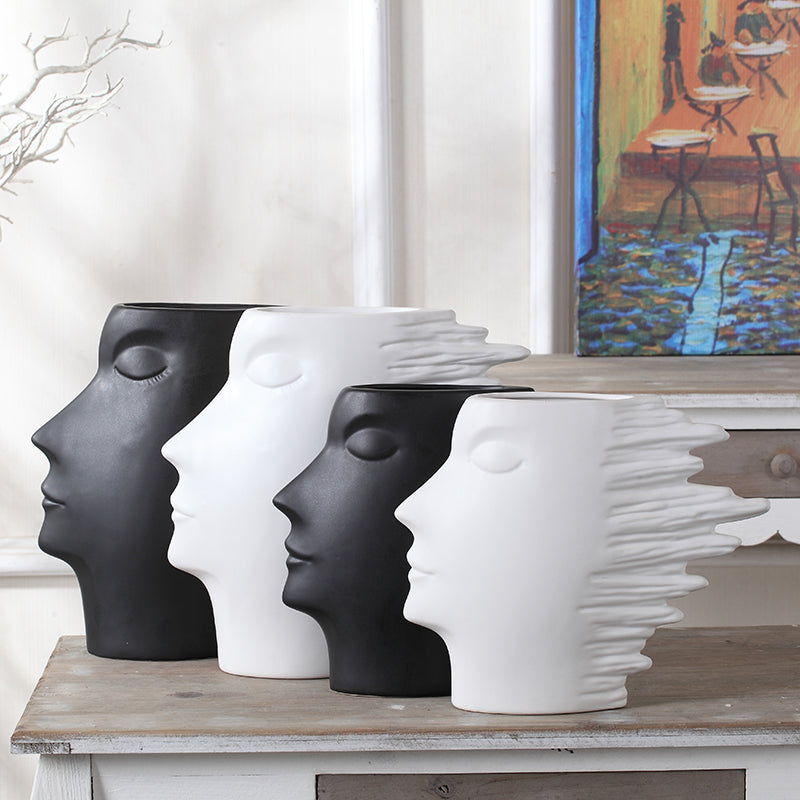 Vase Abstrait Minimaliste