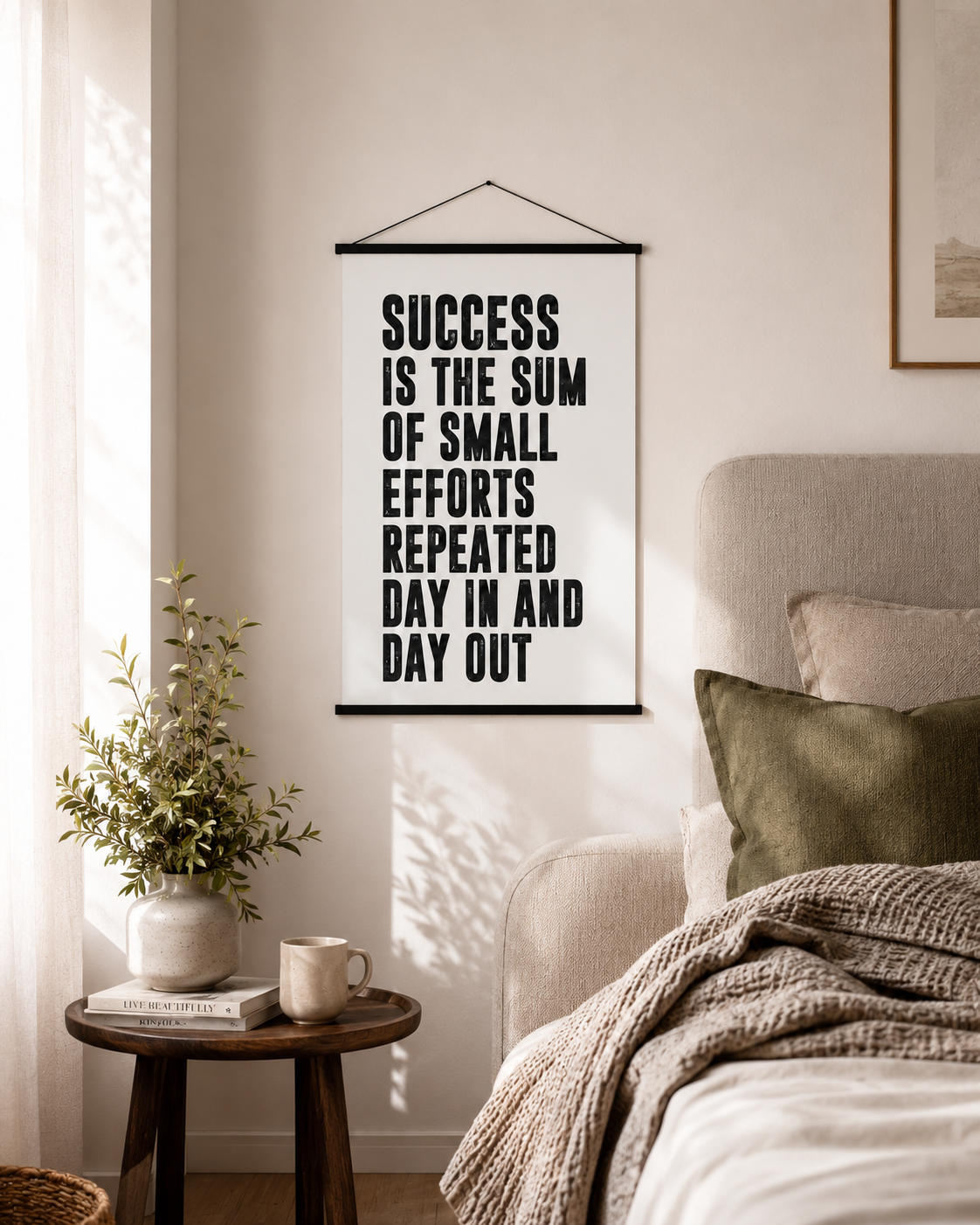 Affiche en papier mat classique avec support