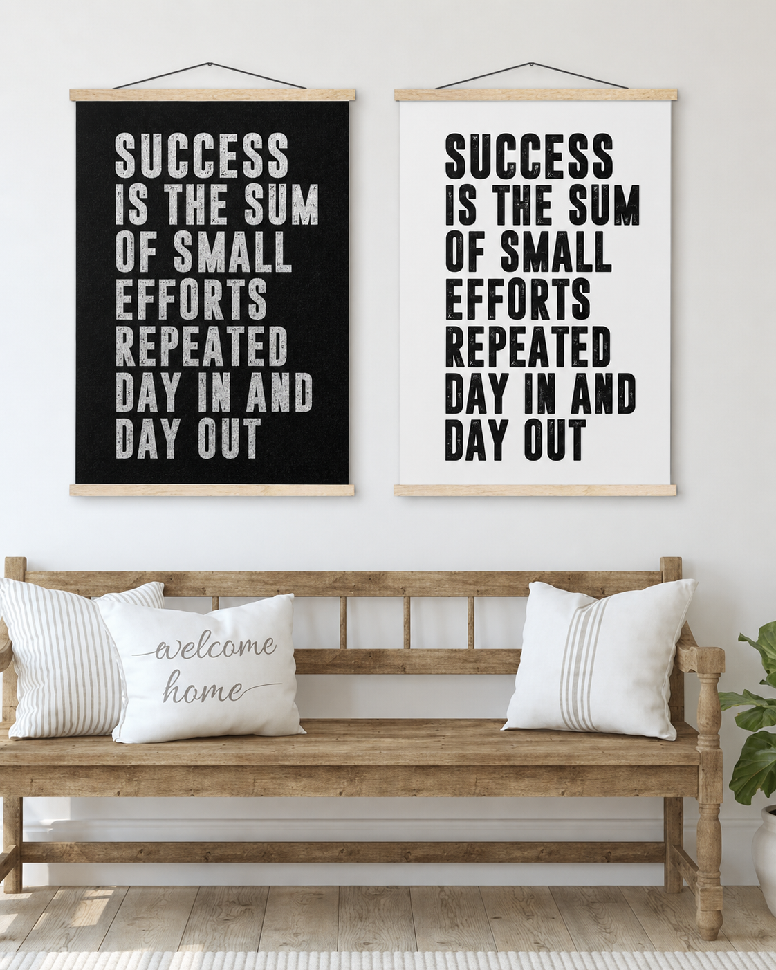 Affiche en papier mat classique avec support