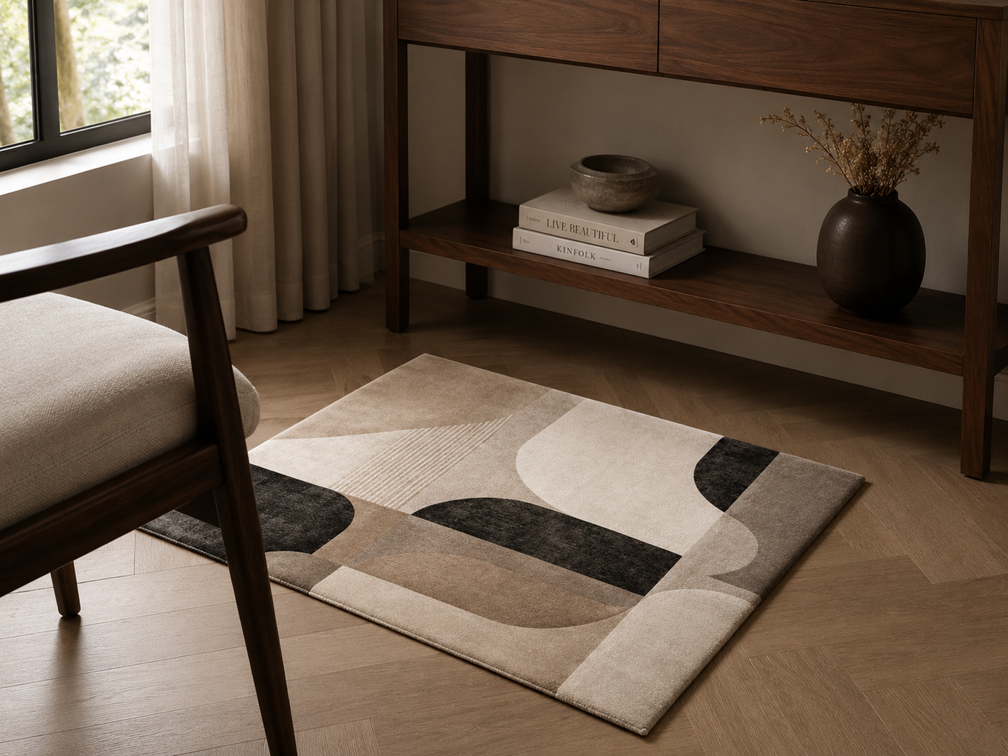 Tapis personnalisable en velours corail 80 x 50 cm
