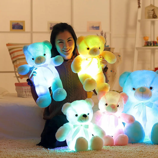 Urso de Peluche LED