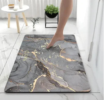 Tapis en marbre antidérapant