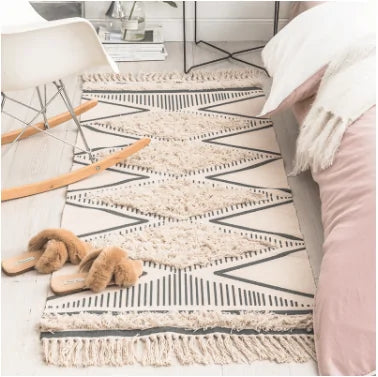 Tapis en coton touffeté