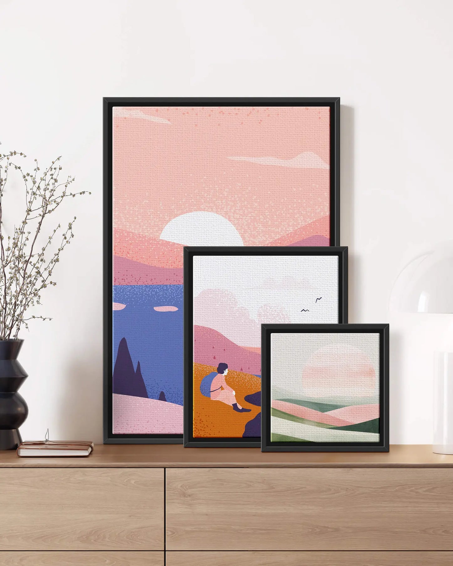 Canvas com Moldura