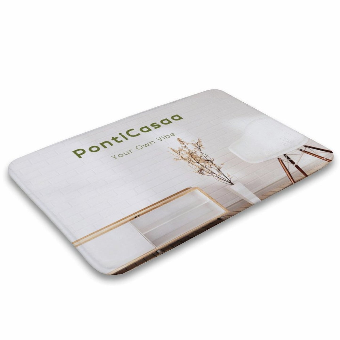 Tapis personnalisable en velours corail 80 x 50 cm